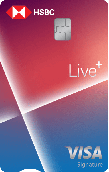 滙豐 Live+ 現金回饋卡